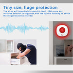 ZX-SN11 Tuya WiFi Alarm Siren 433Mhz 110db Loud Wireless Security System Mobile App Control Smart Security Modes Anti-theft Horn