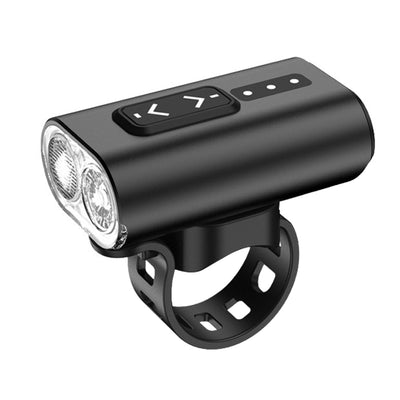 LinkMejor Bicycle Headlight Aluminum Alloy IPX5 Waterproof 2000mAh Battery Type-C Charging Bike Front Light for Outdoor Cycling