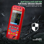 LinkMejor O9 2*50MHZ Dual Channel 3in1 Oscilloscope Multimeter Signal Source 3.98inch TFT Display Oscope Meter Handheld Oscilloscope 250MSa/s Sampling Rate with Waveform Save and View Function