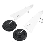 LinkMejor P-51D Miss Helen 500mm RC Airplane Spare Part Front Landing Gear Set Replacements