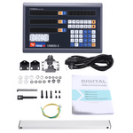 LinkMejor YH 2/3 Axis Grating CNC Milling Digital Readout Display DRO / TTL 50-1100mm Electronic Linear Scale Encoders Lathe Tool