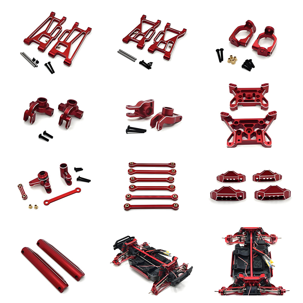 Upgrade Metal Spare Parts for MJX 1/10 10208 v1 HYPER GO Remote Control RC Car Parts