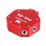 MA-06 Shortwave Antenna Base 100W High Power Built-In 1:1 Balun 3D-Printed ABS Portable Positive Vertical Horizontal Antenna Bracket for Outdoor Use