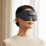 LinkMejor Mijia Smart Eye Massager Heat Therapy & 4-Point Dynamic Massage Eye Relaxation for Home Travel Office Leisure