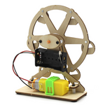 Wooden Ferris Wheel Model Assembly Kit DIY Children's Science Experiment Education Toy Student Technology Small Production