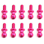 10PCS Metal Pull Rods Shocks Ball Head M3 for TAMIYA TT01 TT02 D5 1/10 RC Car On-Road Vehicles Models Toys Spare Parts 53640