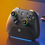 Jemdo Xuanwu Hall Effect Joystick Game Controller with Dual Hall Joysticks 1000Hz Polling Rate Wireless Pro Controller for Switch PC Steam Android No Drift Charging Dock