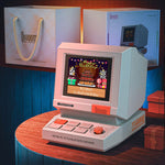 LinkMejor MiniToo Retro bluetooth Speaker Portable Pixel Display Music Box Retro Computer Style Speaker Gift