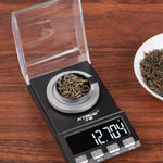 Portable High Precision Multifunction Digital Measuring Scale Jewelry Powder Weighing LCD Display 0.001g Accuracy 50g Range USB AAA Battery