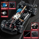 LinkMejor 2192 2193 1/18 2.4G 4WD RC Car Drift  LED Light High Speed Racing RTR Vehicles Models Full Propotional Control Electric Toys