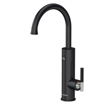 Briwellna 3200W Instant Electric Water Heater IPX4 Waterproof Lever-Adjustable Temperature Control EU Plug for Kitchen Toilet Washroom Rapid Heating