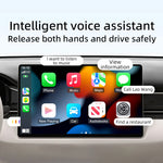 LinkMejor  2 in 1 Wireless Carplay & Android Auto Adapter, Convert Wired to Wireless Adapter for Apple Carplay with Fast Stable 5.8Ghz WiFi Bluetooth Connection