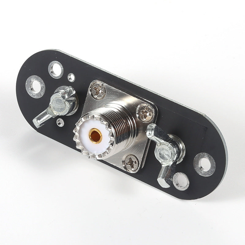 Mini AT-DPs Adapter Board Outdoor Antenna Kit 8x3x5cm High-Strength Fiber 300W GB 304 Stainless Steel Quick Installation for Shortwave Radio