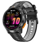 DT NO.I DTG9 1.32-inch AMOLED Display GPS Offline Map 3ATM Waterproof Altitude Barometric Pressure Built-in Compass bluetooth Call Heart Rate Blood Oxygen Monitor Sleep Monitoring Breathing Training Multi-sport Modes Smart Watch