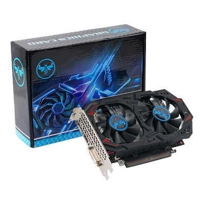 GTX1050TI 4GB GDDR5 Computer Graphics Card 128-Bit Dual Fan HDMI/DP DVI PCI-E 3.0 1080p Gaming GPU