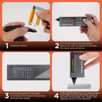 Professional Diamond Tester Pen Portable Electronic Diamond Identifier Fast and Accurate Testing for Jewelry Jade Rub with LCD and LED Indicators