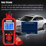 LinkMejor KW890 3in1 OBD2 12V Automotive Fault Diagnosis Scanner Instrument Battery Tester Oil Sevice Light Reset for Lead Acid Car SUV Light Truck