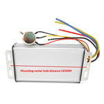 LinkMejor DC Motor Speed Controller 70A 4000W DC10-60V Linear DC Motor Reducer Adjustment Overcurrent Protection Potentiometer Speed Control Stepless Electronic Switch