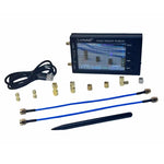 VNA6 Vector Network Analyzer 1MHz to 6GHz Portable Antenna Testing Device S11 S21 Measurement Touchscreen EMI Shielding Smith Chart SWR