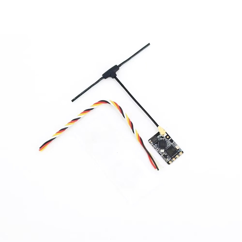 LinkMejor ExpressLRS ELRS 2.4GHz/915MHz Nano Receiver T Type Antenna for FPV Racer Drone