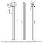 LinkMejor Parallel Guide for Track Saw Micro Level Fine Tuning Zero Calibration Repeatable Cuts Quick Detach for Makita/Festool/Milwaukee