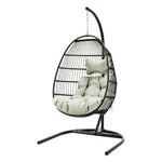 LinkMejor HW002B Foldable Swing Chair with Stand
