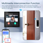 Tuya Wifi 4-inch Smart Touch Screen Center Control Panel Voice Control with Built-in Alexa ZigBe Gateway Built-in for Multiple Intelligent Scenes Linux System