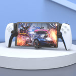 LinkMejor HBP-614 for PS5 Portal Game Console RGB Light Charger Bracket with Detachable Stand Plug and Play