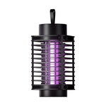 Elfeland Mosquito Zapper Lamp 360° Automatic Trapping Physical Electric Shock Mosquito Killer USB Plug In-model Summer Fly Swatter Insect Killer Light For Camping