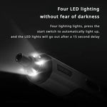 Deli Electric Screwdriver 4V Lithium Battery 2000mAh 300rpm 5N·m Torque LED Light 3-Speed Adjustment Portable Power Tool Set