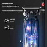 LinkMejor 5053 Professional Electric Hair Clipper With Digital Display Gradient Design Suitable For Haircutting And Bald Styling