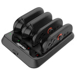 LinkMejor GP-371 Switch2 Joy-Con 4-in-1 Charging Dock Magnetic Alignment Type-C Fast Charging Station Switch Gaming Accessories