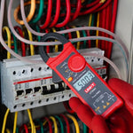 LinkMejor UT206C AC Clamp Meter 1000A 600V True RMS 6000 Counts Auto Range VFD Low-Pass Filter Diode Continuity Capacitance Tester
