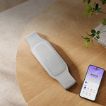 LinkMejor Mijia EMS Smart Waist Massager Dual Frequency Portable Rechargeable Hot Compress Massage Heated Belt with 14 Modes APP Control Pain Relief