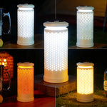 IPRee CH-026 Multi-Functional Telescopic Camping Lantern Rechargeable 28 LED 2600mAh Dual Color 180° Rotatable Waterproof Outdoor Portable Camp Lamp with Hook
