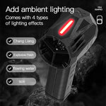 Mini X64PRO Turbo Fan 750W 350km/h Wind Speed 60W Fast Charging TYPE-C LED Lighting Active Heat Dissipation for Efficient Cooling
