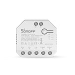 LinkMejor DUALR3 Dual Relay Module WiFi DIY MINI Switch Two Way Power Metering 2 Gang/ Way Switch Timing Smart Home Work with eWeLink APP
