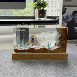 LinkMejor Kakarot Resin RGB Night Light Creative Desktop Decoration Ornaments