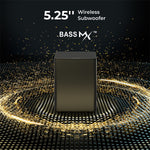 [EU/US Direct] Refurbished ULTIMEA Poseidon M4T 5.1CH Dolby Atmos Soundbar 450W bluetooth Soundbar with 5.25-inch Wireless Subwoofer 2 Rear Surround Speakers BassMX Surround X Technology Support HD eARC Smart Home Theater