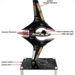 Flowing Halos Universe Starship Kit 5V DC Blue Pink Green Red LED Soldering Decoration Light Kit