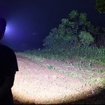 Camping Headlight Head Flashlight Head Light 11 LED Headlamp Rechargeable Powerful Head Lamp Built-in Rechargeable 18650 Battery SH-T11