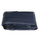 600D Trailer Cover Waterproof Windproof Dust Protector With Rubber Belt 155x95x13cm