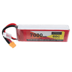 LinkMejor 11.1V 7000mAh 60C 3S LiPo Battery XT60 Plug for RC Drone