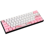 LinkMejor 72 Keys Girl Keycap Set OEM Profile PBT Sublimation Keycaps for Mechanical Keyboards
