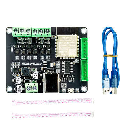 MakerbaseMKS ESP32 FOC Brushless Motor Driver Board Dual-Channel Current Loop Open Source Wireless Controller Module