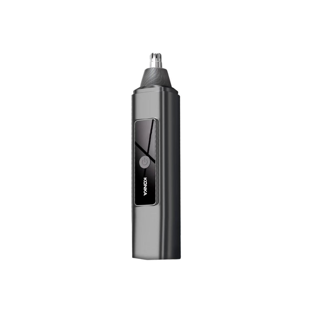 Konka 2 In 1 Electric Shaver And Nose Hair Trimmer IPX6 Waterproof Type-C Rechargeable LED Display Portable Body Groomer For Men Travel