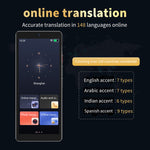 Boeleo S20 Pro 5-inch Audio Translator Video Translator 148 Languages Remote Video Call AI Voice Translator 2G+16G 2000mAh Battery Online Offline OverseaTravel Real-time Conversation Intelligent Translation Device