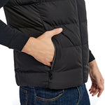 LinkMejor HP-15 Uniex Heated Vest- 15 Areas Heating Temperature, with Digital Display, USB & DC Electric Thermal Clothing Winter Warm Vest Outdoor Sports Coat