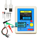 LCR-T7 Multifunction Transistor Tester 1.8 Inch Graphic Display Precision Component Analyzer for Capacitor Resistor Inductor Battery