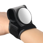 LinkMejor Portable Bicycle Mirror HD Cycling Wrist Mirror Safety Rearview Mirrors MTB Road Bike Rear View Convex Mirror